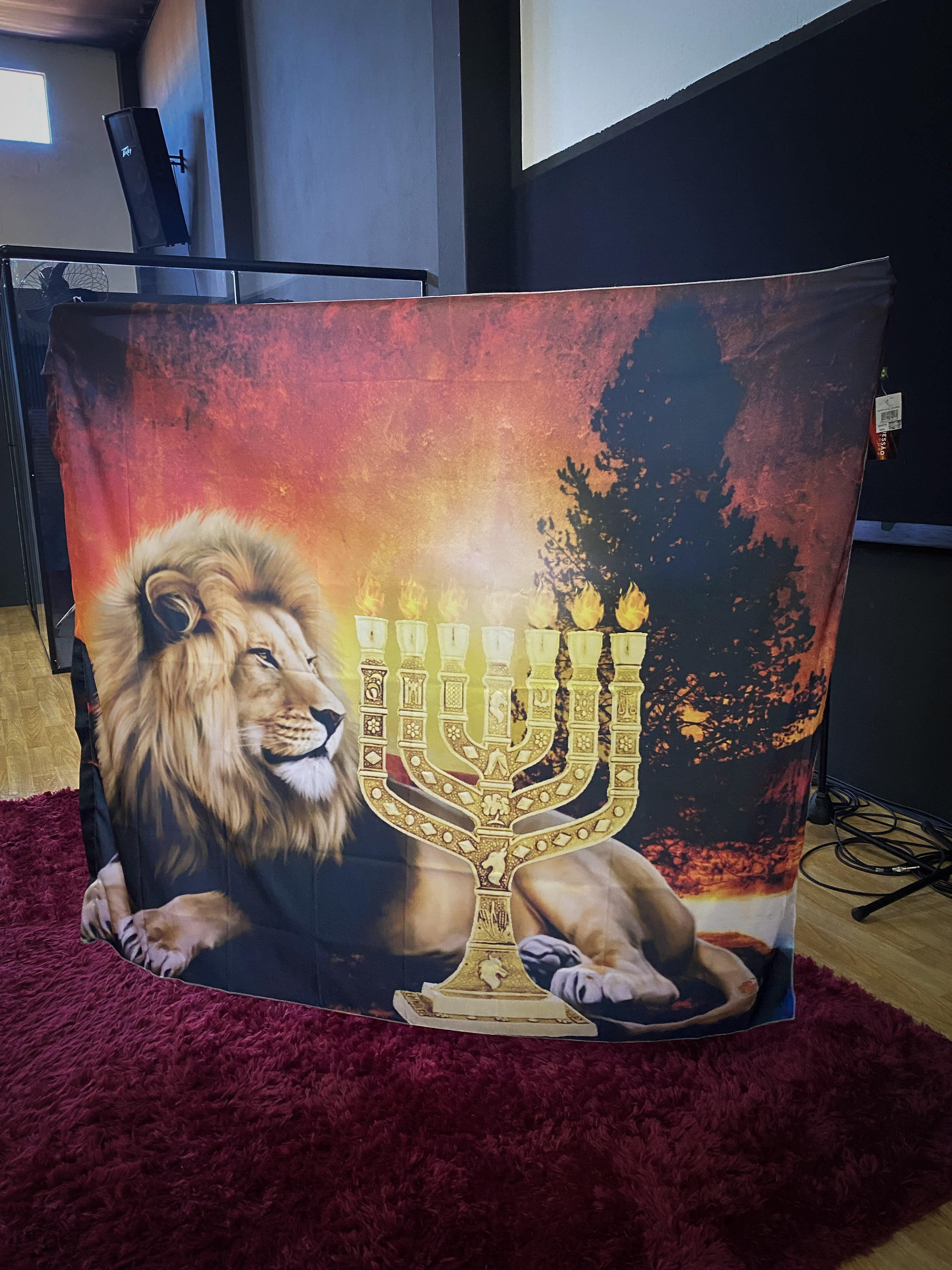 Bandeira BDA216 - Leão / Jerusalem