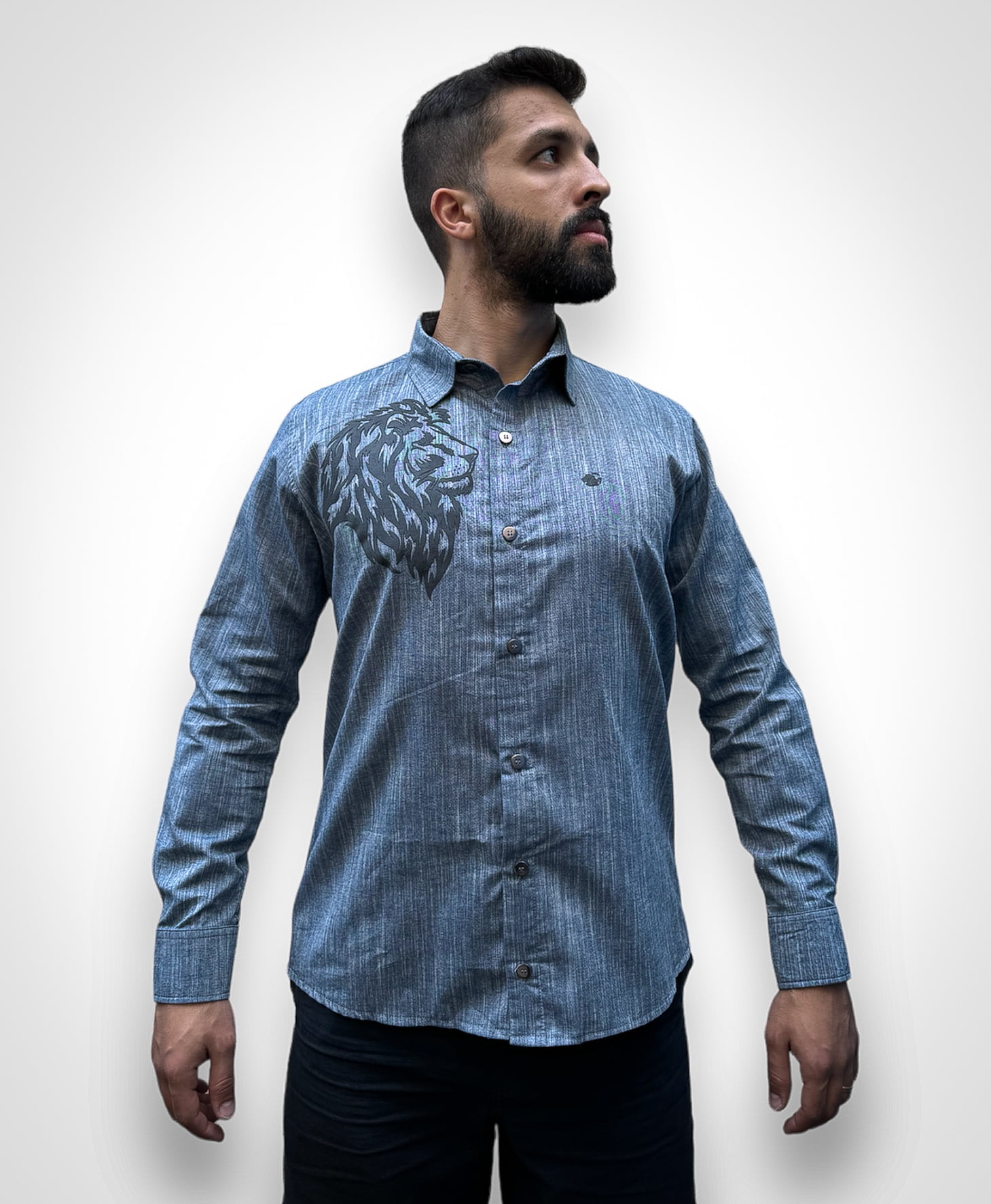 Camisa Masculina CSM321 - Leão 321