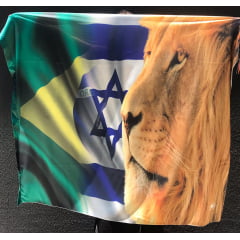 Bandeira BDA162 - Leão/Brasil/Israel 2019